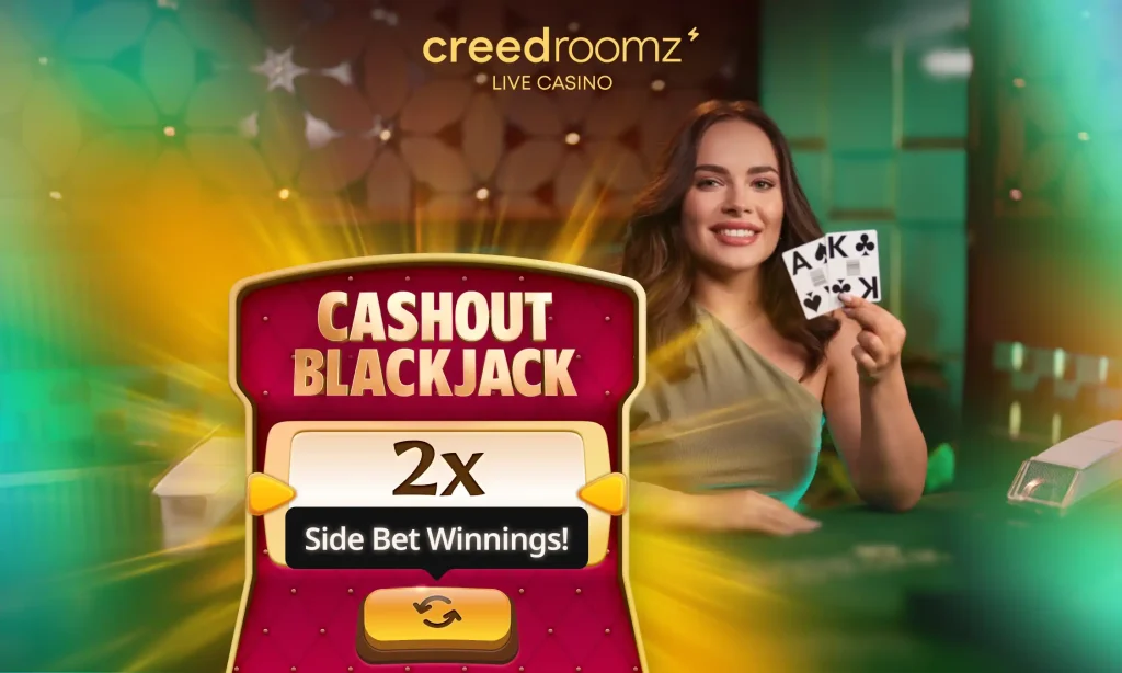 Creedroomz rolls out innovative gamble feature in Cashout Blackjack update