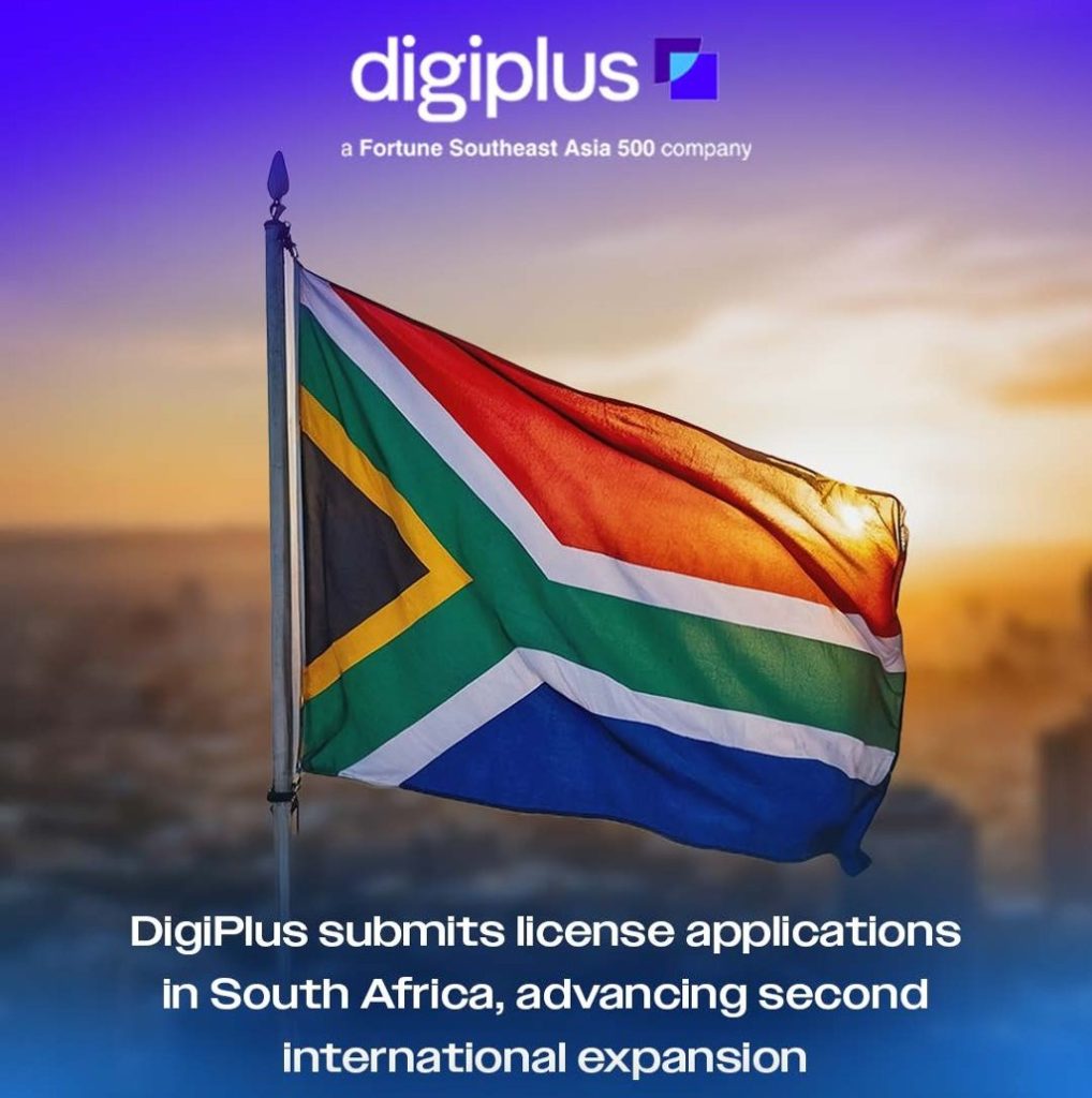 Digiplus files for South Africa online gambling licenses