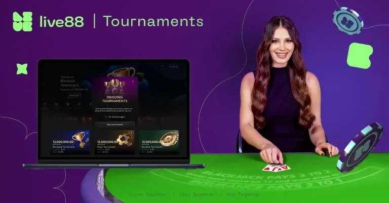 Live88 strengthens live casino portfolio with Blackjack tournaments
