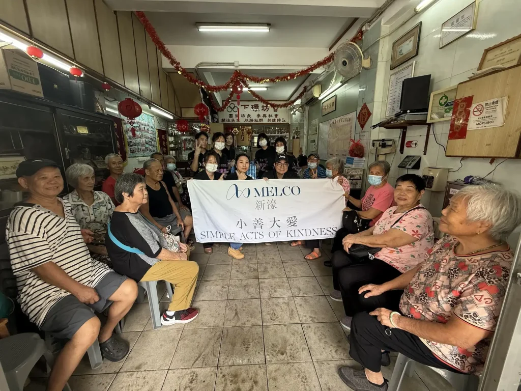 Melco volunteers assist the Macau community affected by Super Typhoon Ragasa