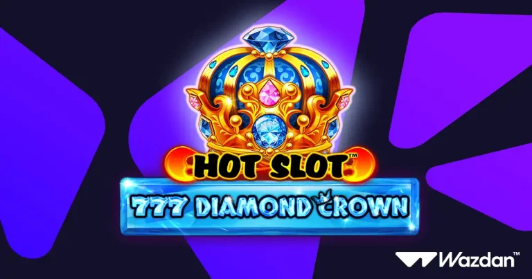 Wazdan expands retro slot portfolio with the launch of Hot Slot: 777 Diamond Crown