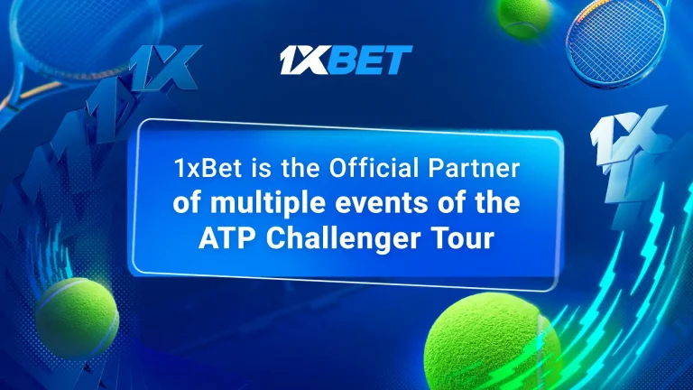 1xBet joins ATP Challenger Tour 2025 as Official Betting Partner