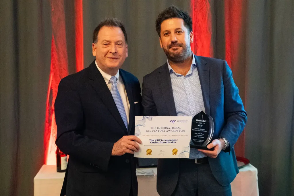 IAGR - 2025-Regulatory-Awards-NSW-Independent-Casino-Commission-Australia