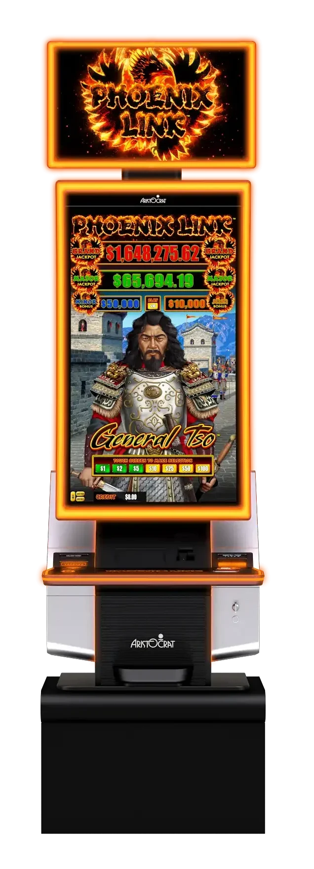Aristocrat Gaming launches world’s first $1M Phoenix Link slots at Wynn Las Vegas