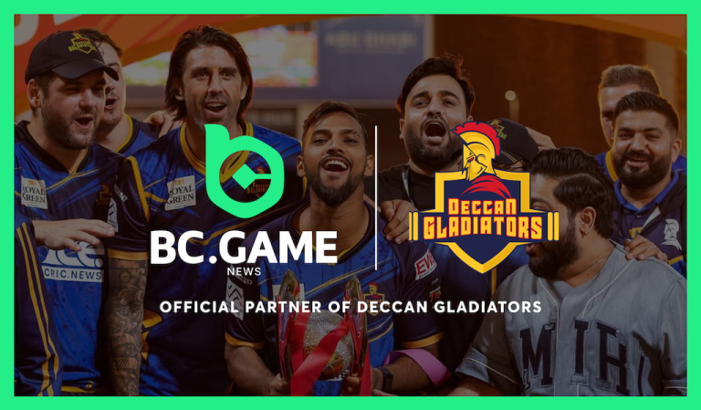 BC.GAME News secures Front-of-Jersey deal with Deccan Gladiators for Abu Dhabi T10 2025