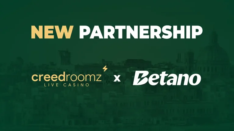 CreedRoomz and Betano unite to drive innovation in live gaming