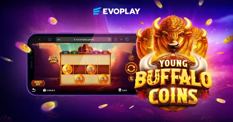 Evoplay’s Young Buffalo saga is back with a thrilling sequel: Young Buffalo Coins