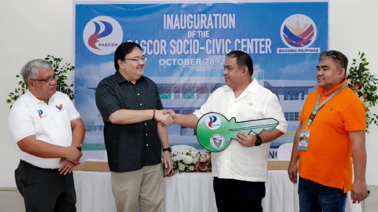 PAGCOR demonstrates commitment by launching the 50th center during the Taal crisis