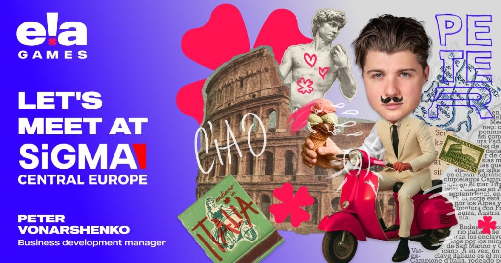 Peter Vonarshenko, Senior Business Development Manager, ELA Games