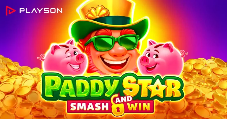 Playson releases brand-new mechanic in Paddy Star: Smash and Win