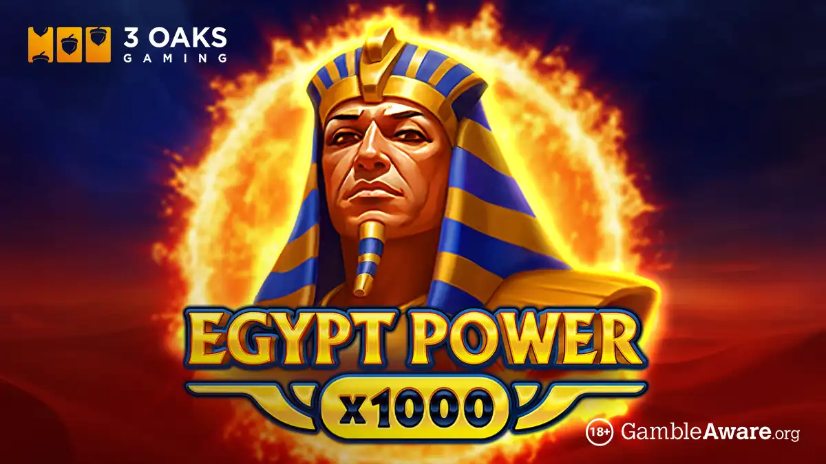 Egypt Power x1000 debuts as 3 Oaks Gaming’s latest release, inspired by ancient pharaohs