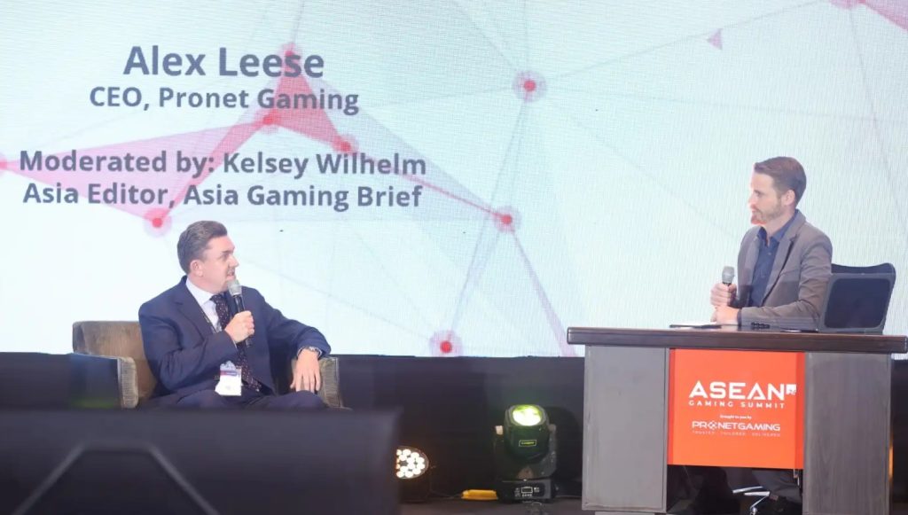 Pronet Gaming kicks off its next global chapter at ICE Barcelona 2026 Alex Leese, CEO, Pronet Gaming, ASEAN Gaming Summit 2024