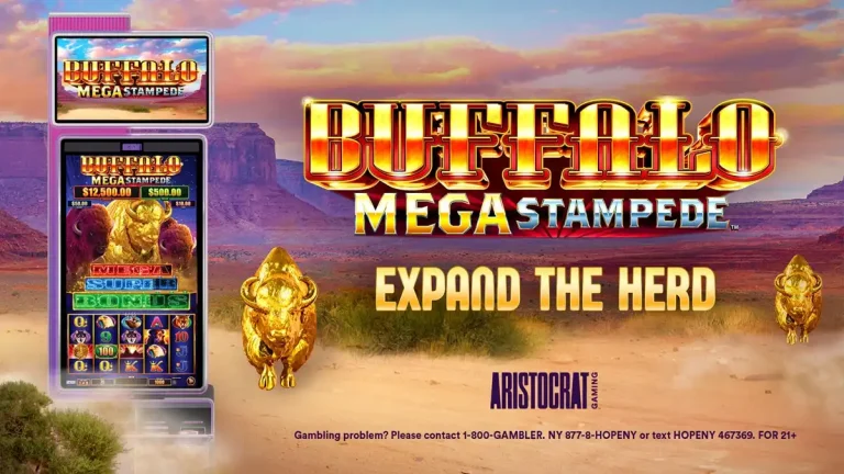 Aristocrat Gaming strengthens market position with rollout of Buffalo Mega Stampede