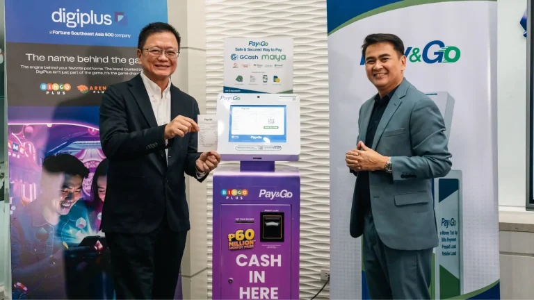 DigiPlus enhances player ecosystem through Pay&Go kiosk integration