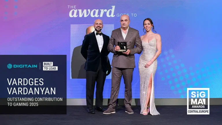 Digitain’s founder recognized at SiGMA Central Europe Awards 2025