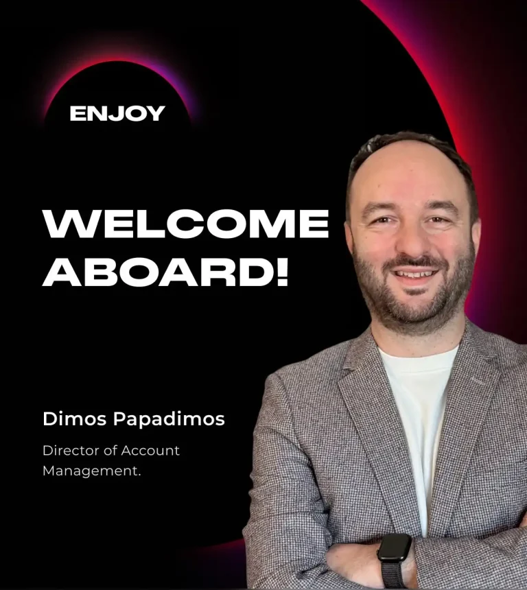 ENJOY Gaming welcomes Dimokratis Papadimos as Director of Account Management