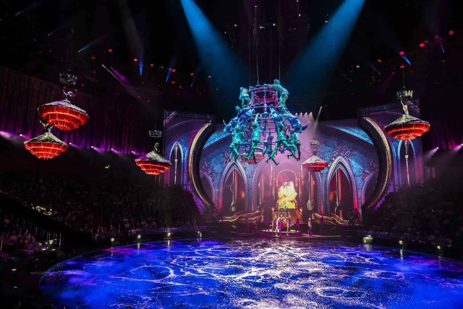 Melco Resorts & Entertainment celebrates the House of Dancing Water Premiere project’s success at the 2025 TITAN Brand Awards, winning Platinum for Best Brand Awareness Campaign and Gold for Best Integrated Marketing Campaign.