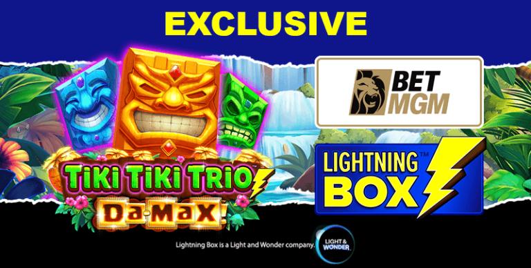 Lightning Box expands portfolio with tropical-themed Tiki Tiki Trio DaMax