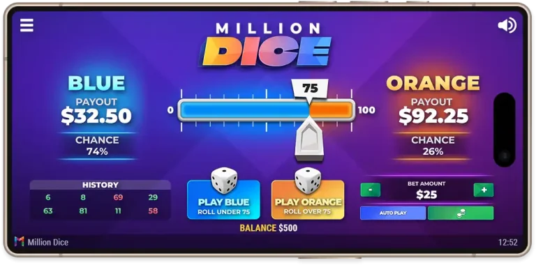 Million Games launches Million Dice, a betting game for modern casino lobbies