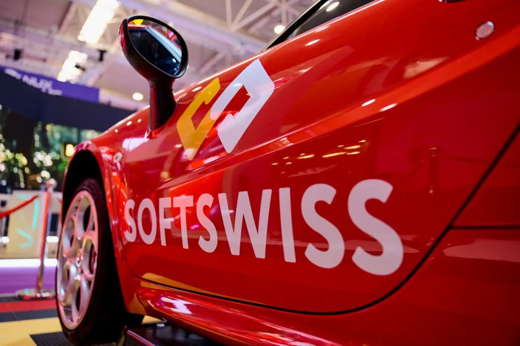 SOFTSWISS presents live-assembled Alfa Romeo 4C at SiGMA Central Europe 2025