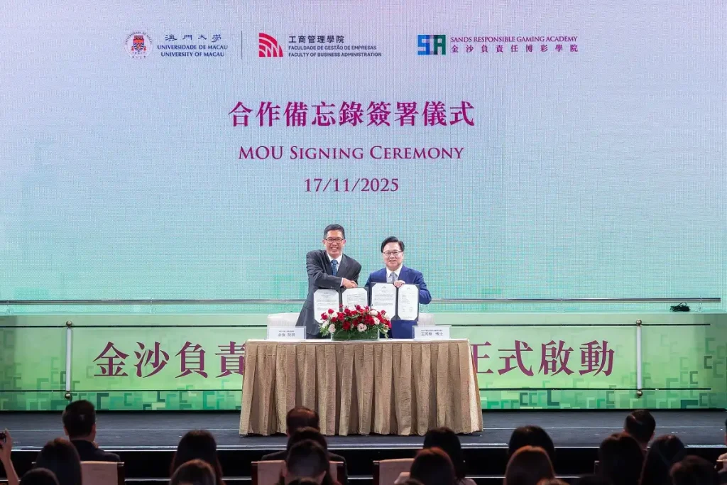 Sands China inaugurates Responsible Gaming Academy, formalizes partnership with University of Macau