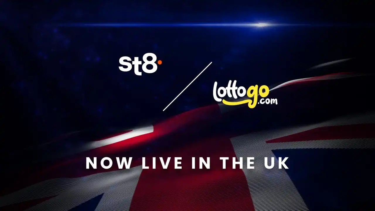 St8 breaks ground in the UK market through its first partner, LottoGo