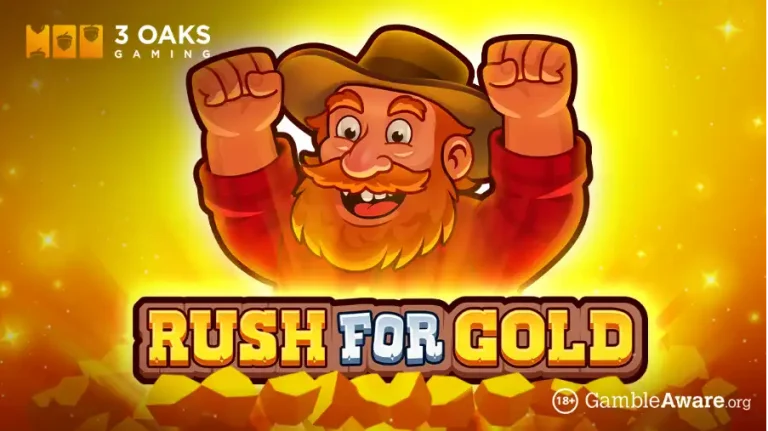 3 Oaks Gaming expands slot portfolio with Rush for Gold launch