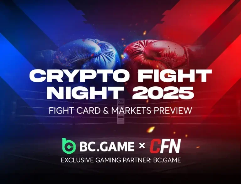 BC.GAME kicks off CFN 2025 betting action ahead of December 5 Fight Night in Dubai
