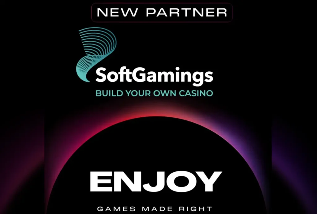 ENJOY partners with SoftGamings to expand portfolio distribution