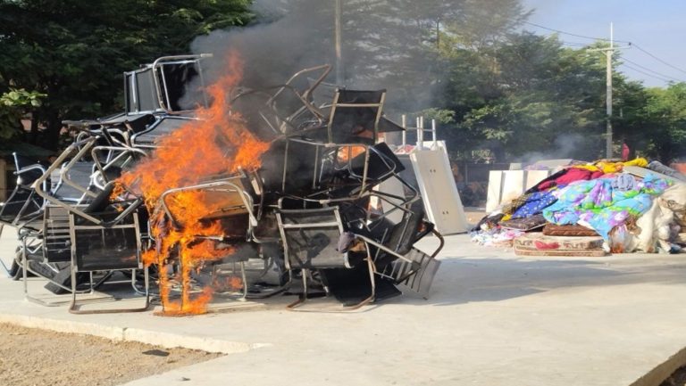 Myanmar authorities demolish 333 illegal buildings in KK Park crackdown