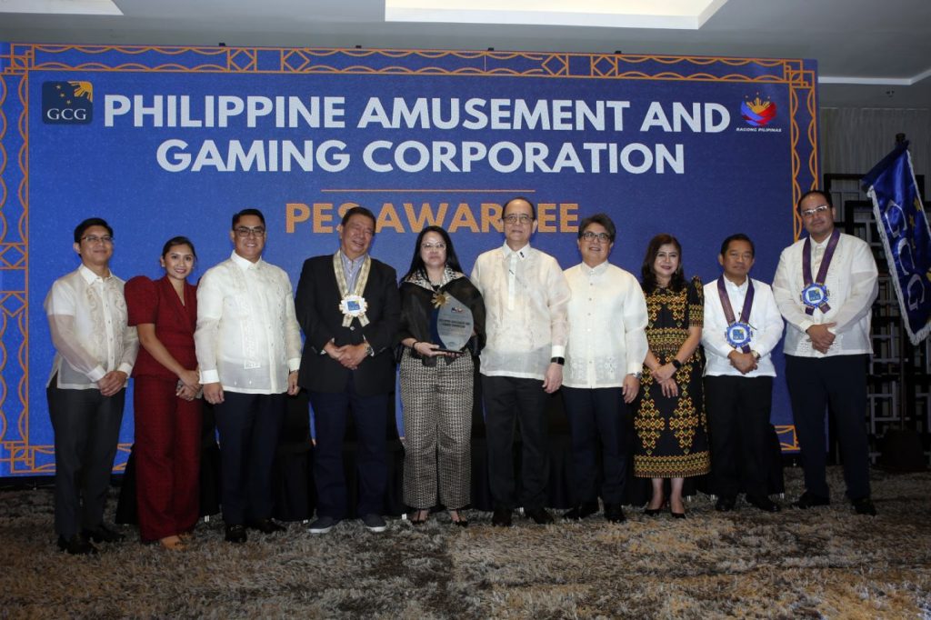 PAGCOR recognized for performance and sustainability at GCG Awards