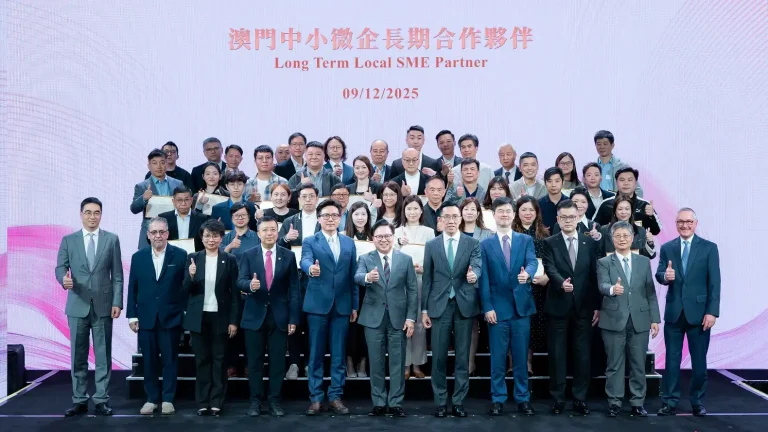 Sands China celebrates 10 years of supporting local SMEs with Supplier Excellence Awards Gala