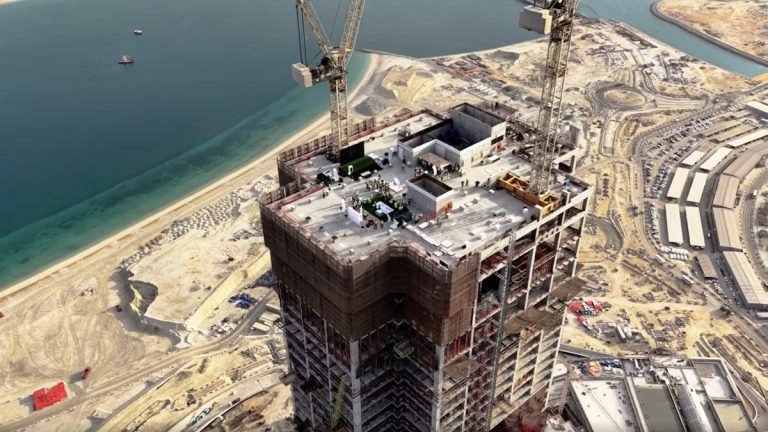 Wynn Al Marjan Island project reaches topping out milestone