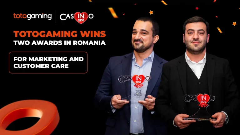 Totogaming secures dual recognition in Romania for Outstanding Marketing and Customer Service