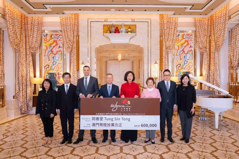 Wynn marks 20 years of support for the annual Tung Sin Tong fundraising campaign