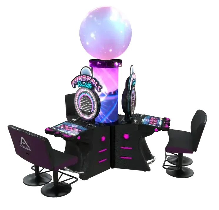 AMUSE Free Fall Roulette by Interblock Gaming