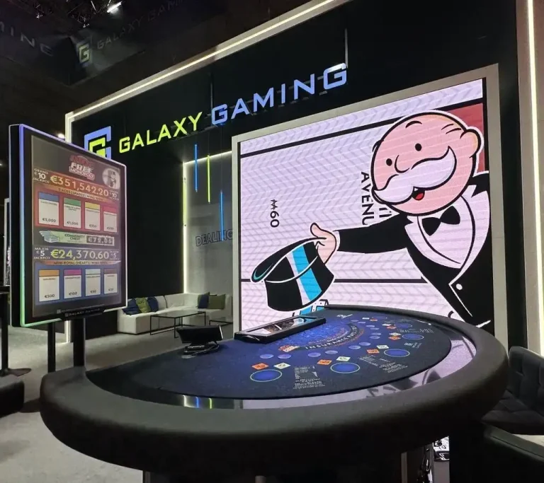 Galaxy Gaming and Hasbro launch MONOPOLY Blackjack Progressive across leading UK casinos