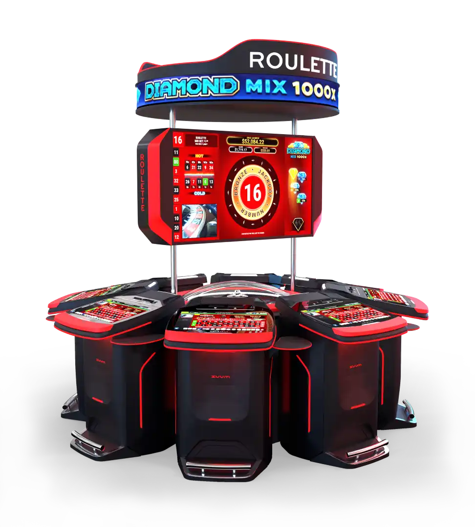 Grand Crystal 2 Roulette by Interblock Gaming