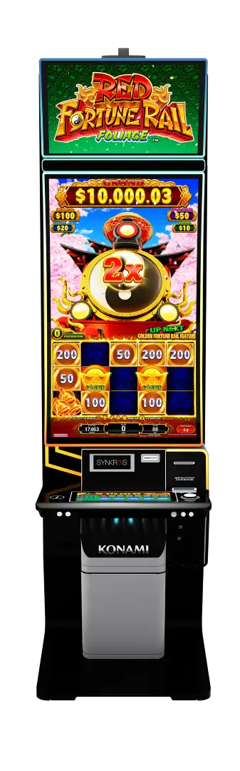 Konami Gaming unveils world debut of its Red Fortune Rail slot series at Pechanga Resort Casino