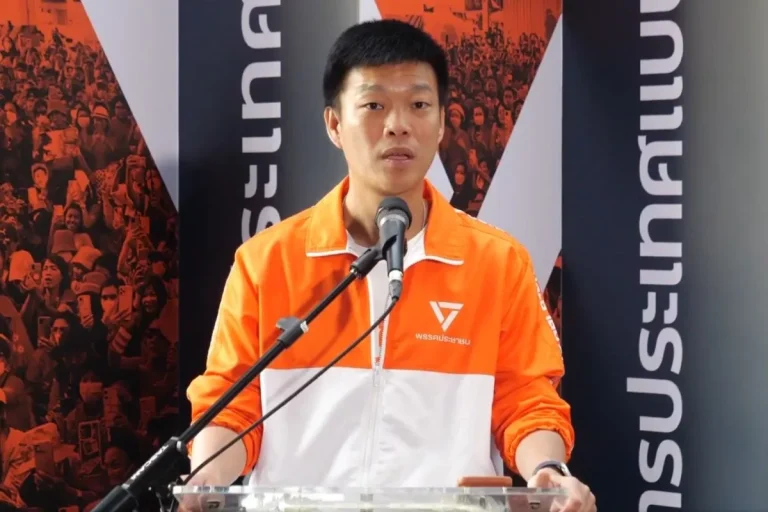 Thai People’s Party leader suspends candidate over online gambling arrest
