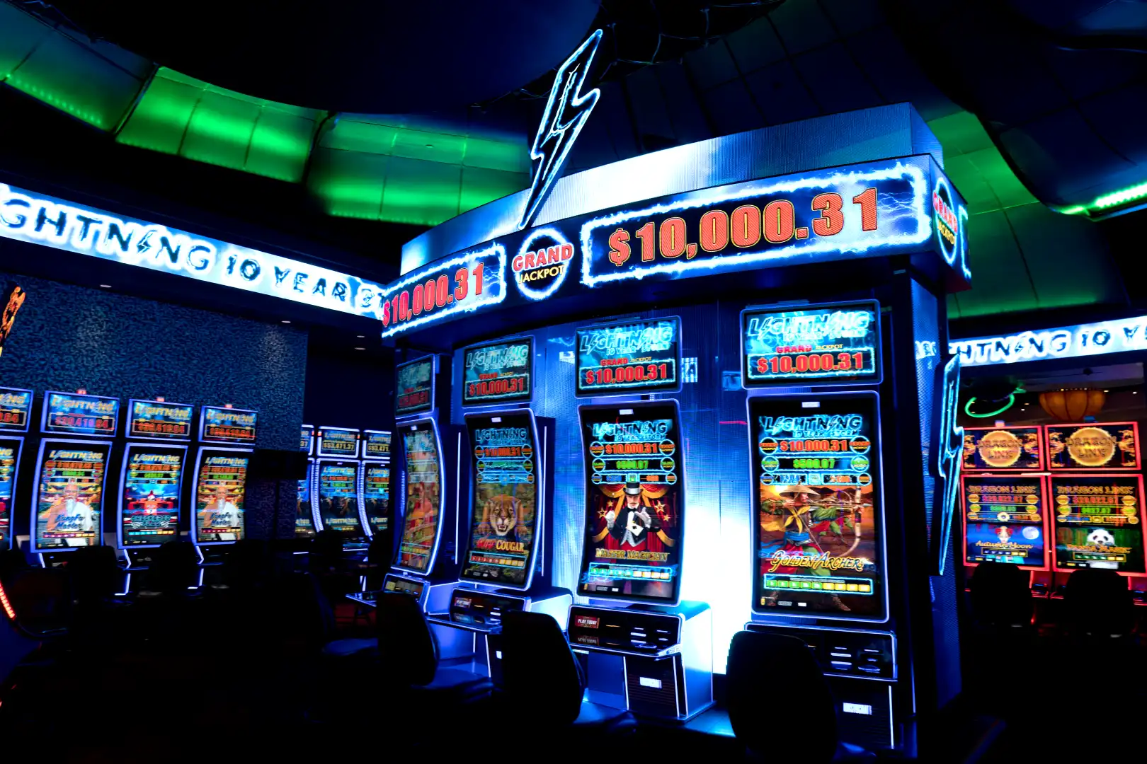 Aristocrat Gaming’s Lightning 10 Year Storm debuts at WinStar World Casino