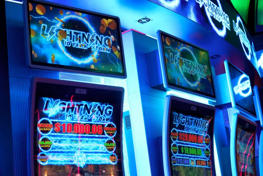 Aristocrat Interactive deploys 40 titles for Alberta's iGaming market launch Aristocrat Gaming’s Lightning 10 Year Storm debuts at WinStar World Casino