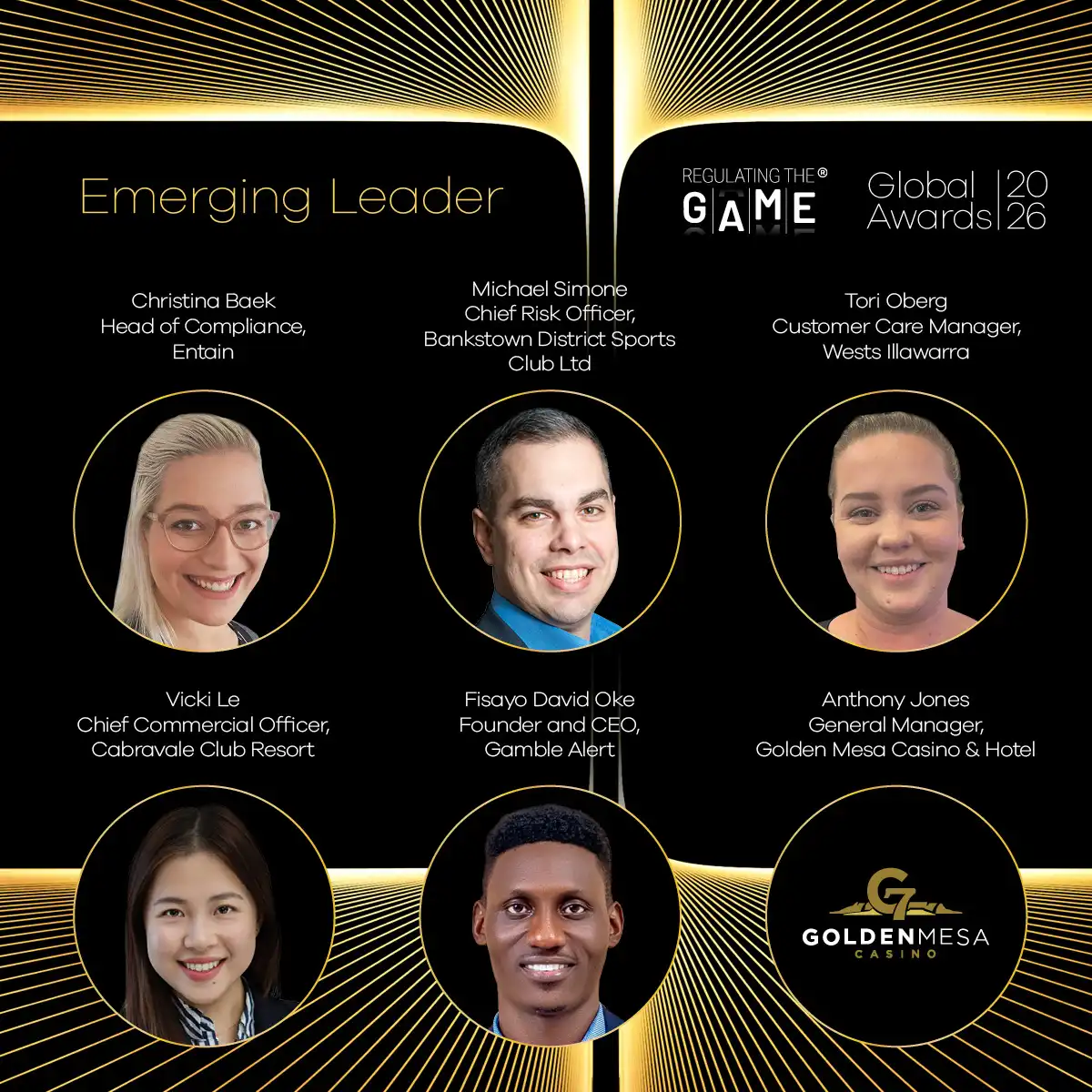 Regulating the Game Global Awards reveals finalists
