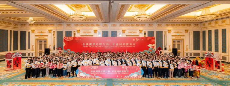 Sands China celebrates Chinese New Year with acts of community care