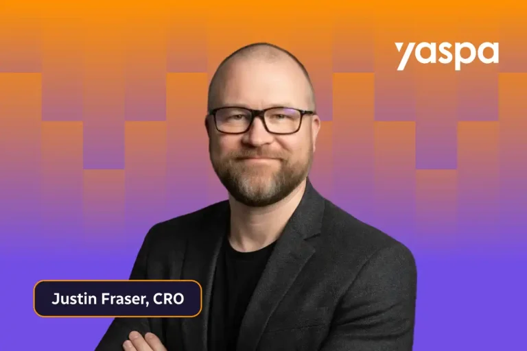 Yaspa names Justin Fraser as Chief Revenue Officer to drive global growth