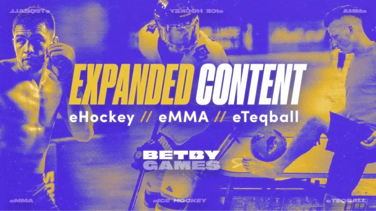 BETBY supercharges eSim betting portfolio with eHockey, eMMA, and eTeqball