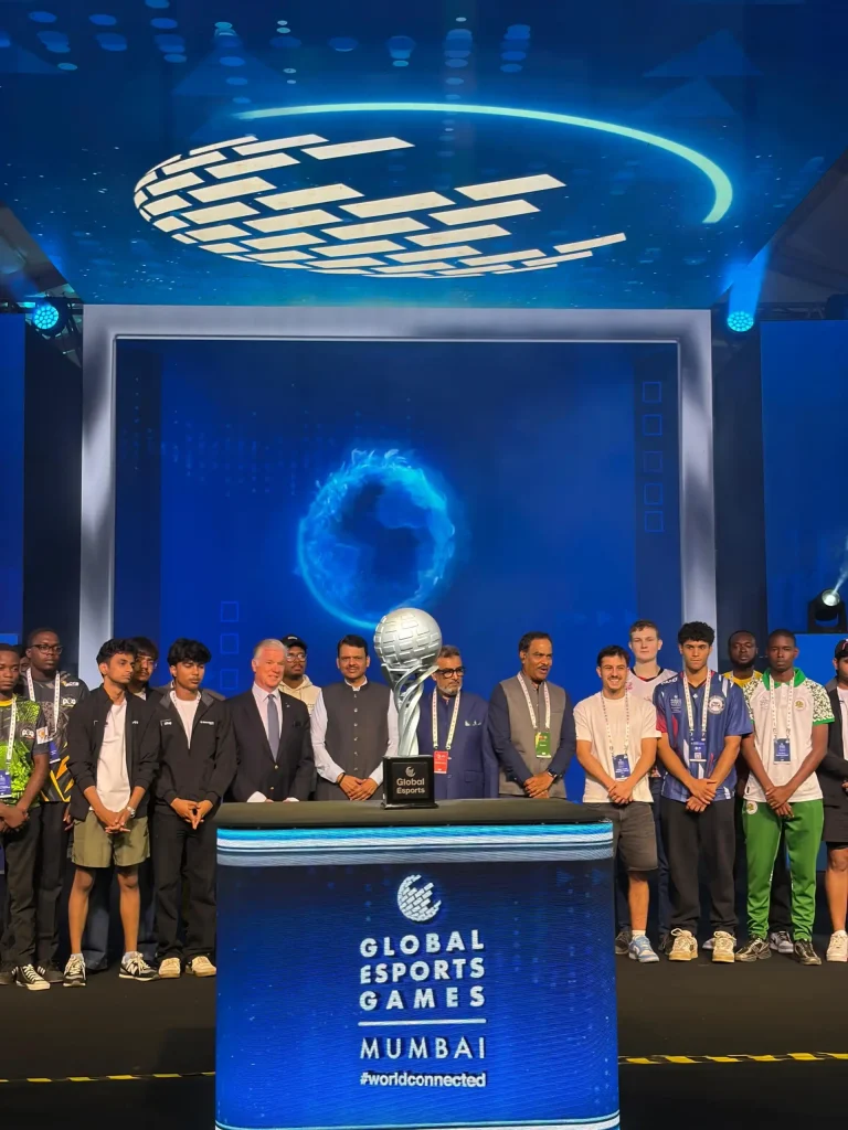Chief Minister Devendra Fadnavis kicks off the Global Esports Games Mumbai World Finals