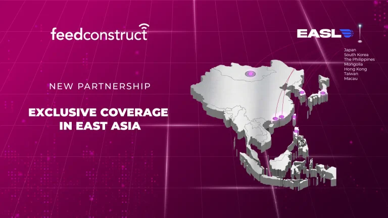 FeedConstruct & EASL forge long-term exclusive data & streaming partnership