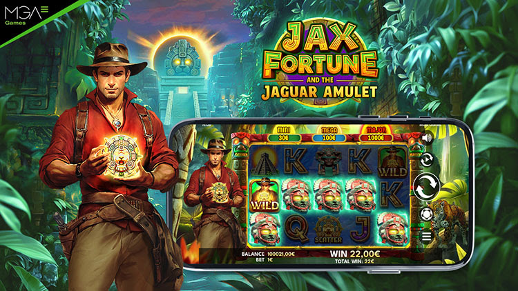 MGA Games launches Jax Fortune and the Jaguar Amulet video slot