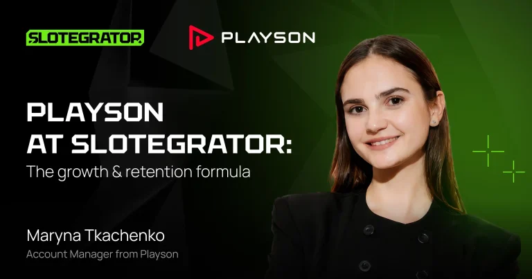 Playson at Slotegrator: insights into sustainable growth in iGaming
